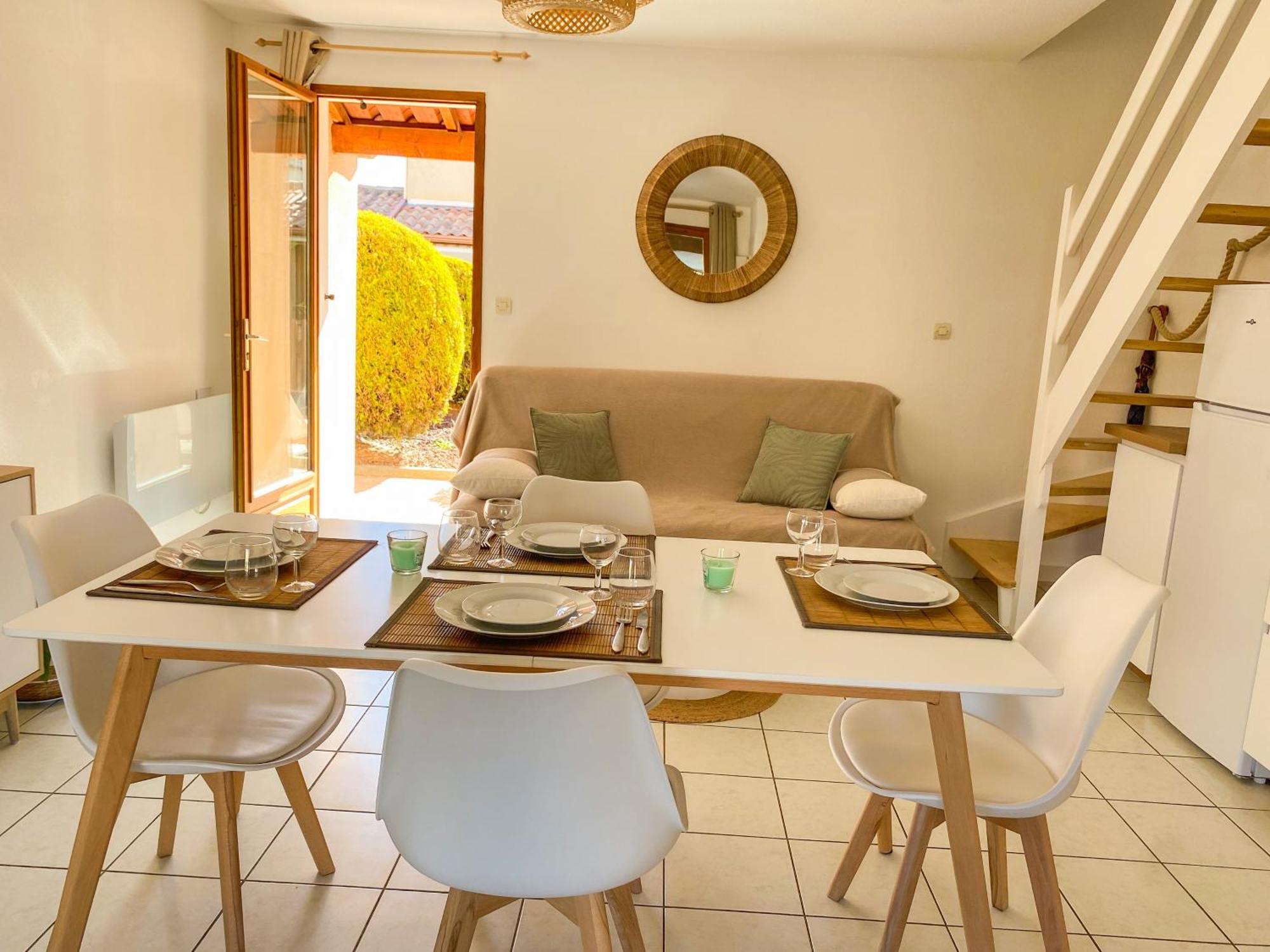 Maison "Douceurs D'Ete " Maison De Vacances Bord De Mer A Vias Plage - 600M De La Plage Et Du Canal Du Midi - Piscine Residentielle, Wifi Fibre, Activites Et Loisirs Zewnętrze zdjęcie